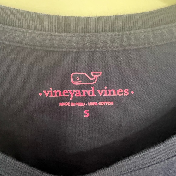 Vineyard Vines Navy Long Sleeve Shirt - Picture 5 of 7